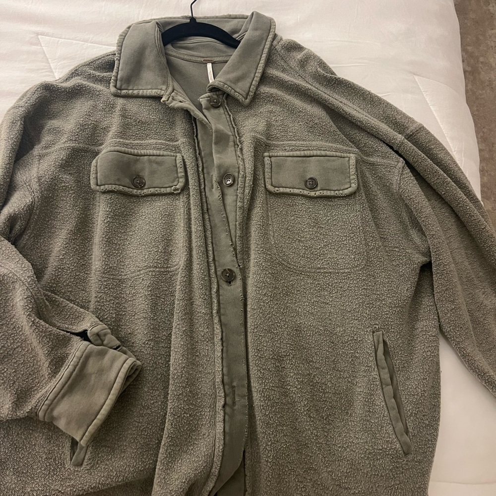 Free people ruby button down L - Picture 3 of 3